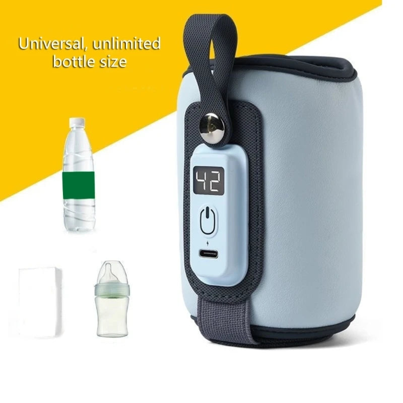 Aquecedor de mamadeiras USB portátil para viagens